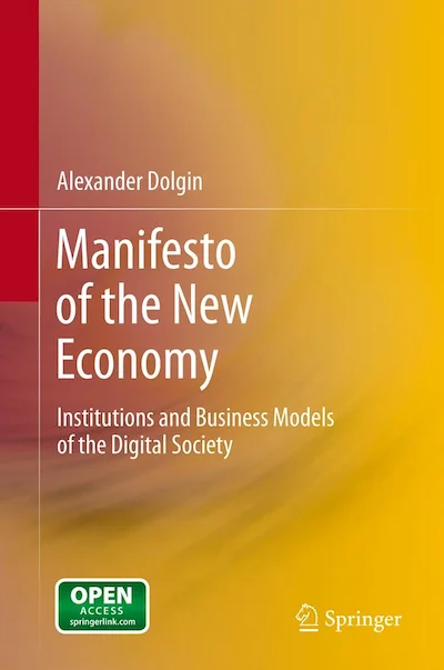 Manifesto of the New Economy cover